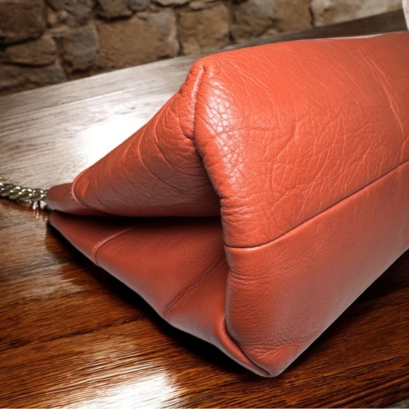 Mario Valentino Karina VA6107 Italian Leather Terracotta Bag NWT Authentic VTG - Picture 13 of 15